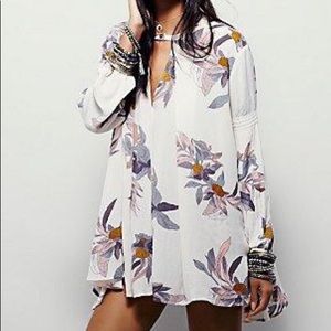 Free People Electric Orchid Swing Tunic Small
